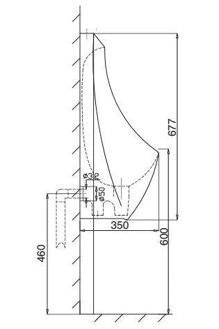 Bồn Tiểu Nam Treo Tường VIGLACERA T1 Nano Titan