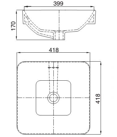Lavabo Đặt Bàn VIGLACERA V72 Nano Titan