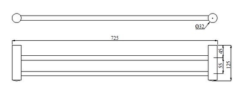 Máng Khăn BAO BN106