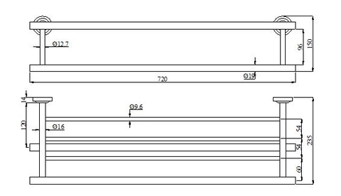 Máng Khăn BAO BN107