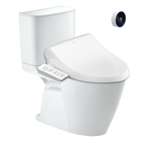 Bồn Cầu 2 Khối Nắp Điện Tử INAX ACT-602 + CW-H17VN