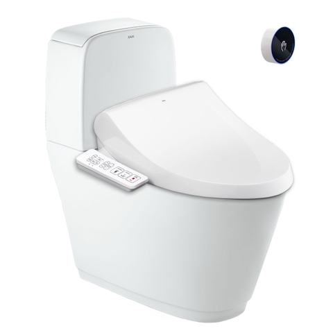 Bồn Cầu 2 Khối Nắp Điện Tử INAX ACT-832 + CW-H17VN