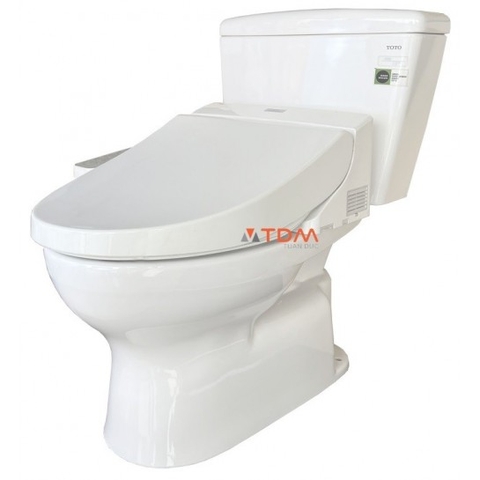 Bồn Cầu 2 Khối Nắp Điện Tử TOTO CS300DRW7