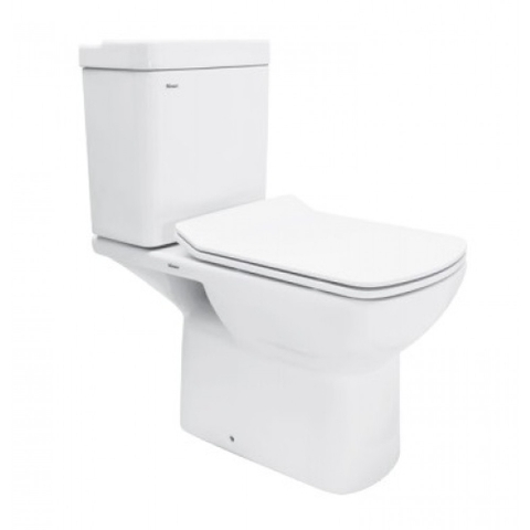 Bồn Cầu 1 Khối VIGLACERA VI6 ( PK 2 nhấn, nắp êm VI6 chất liệu PP)