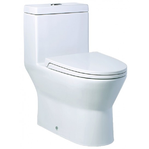 Bồn cầu 1 khối nắp êm CAESAR CD1374