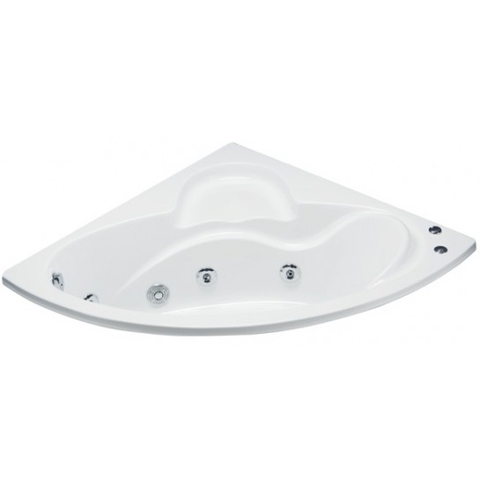 Bồn tắm góc massage không chân yếm 1220cm CAESAR MT5120A