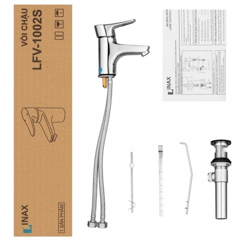 Vòi Lavabo Nóng Lạnh INAX LFV-1002S