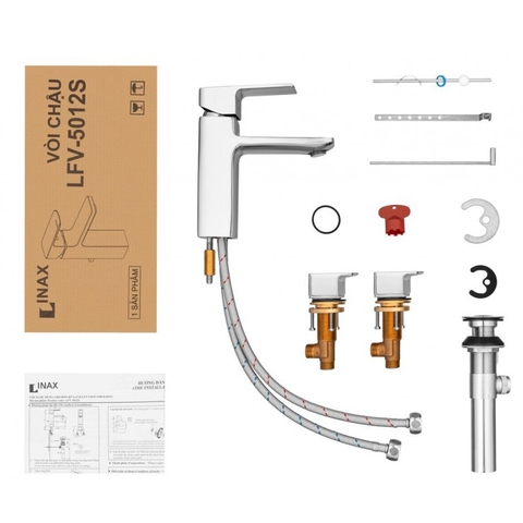 Vòi Lavabo Nóng Lạnh INAX LFV-5012S