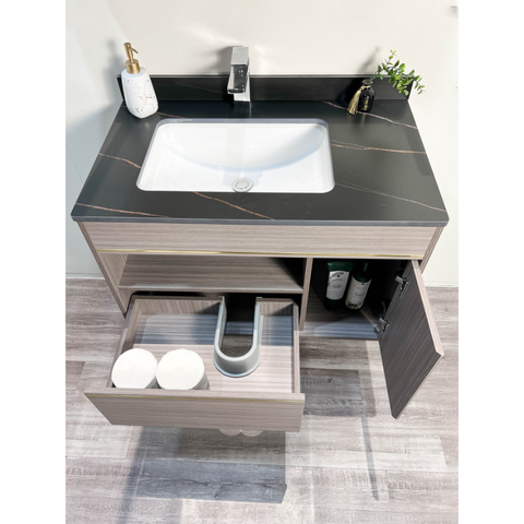 Tủ Lavabo PlyWood Laminate Cao Cấp 800mm