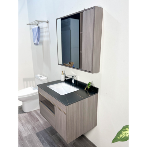 Tủ Lavabo PlyWood Laminate Cao Cấp 800mm