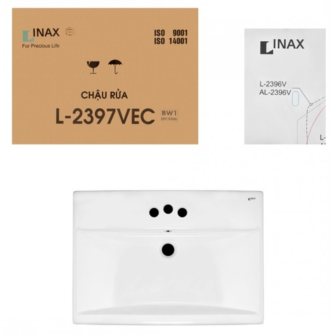 Lavabo Dương Vành INAX L-2397V