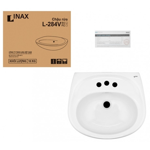 Lavabo Treo Tường L-284V/L-284VC Kèm Chân Treo