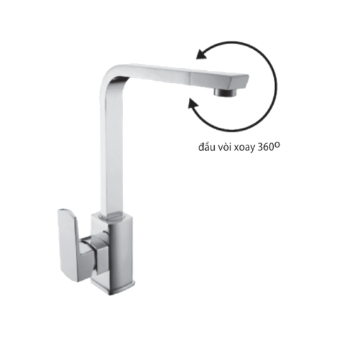 Vòi Rửa Chén Nóng Lạnh LUXTA L3225