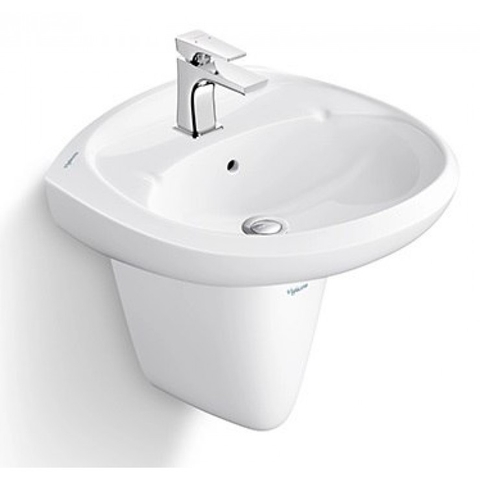 Lavabo Treo Tường + Chân Treo VIGLACERA VTL3