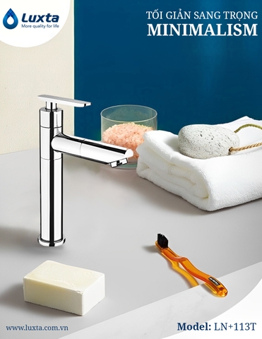 Vòi lavabo lạnh LUXTA LN113