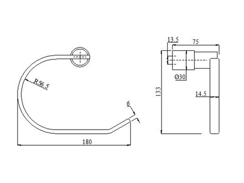 Vòng Treo Khăn BAO M4-404
