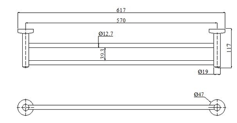 Máng Khăn BAO M5-501