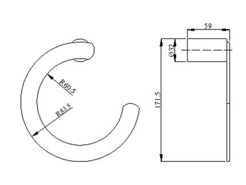 Vòng Treo Khăn BAO M6-604L