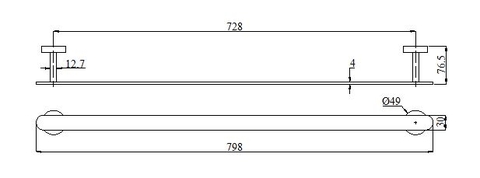 Máng Khăn BAO M7-607