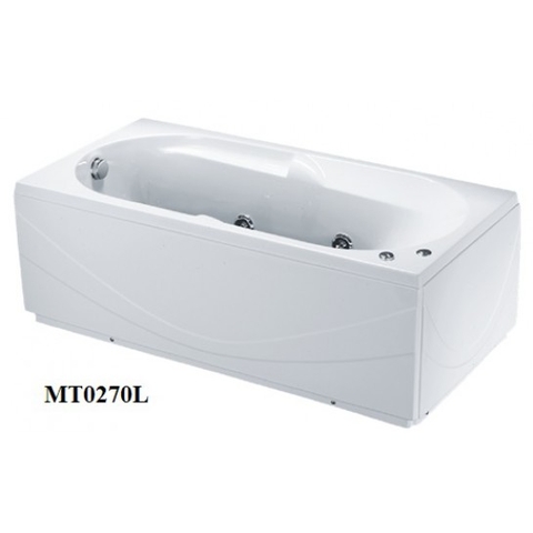 Bồn Tắm Chân Yếm Trái CAESAR 1710cm MT0270L(R)