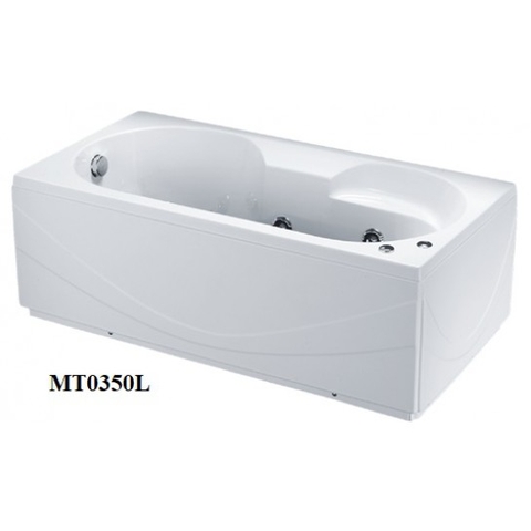 Bồn Tắm Chân Yếm trái 1510cm CAESAR MT0350L(R)