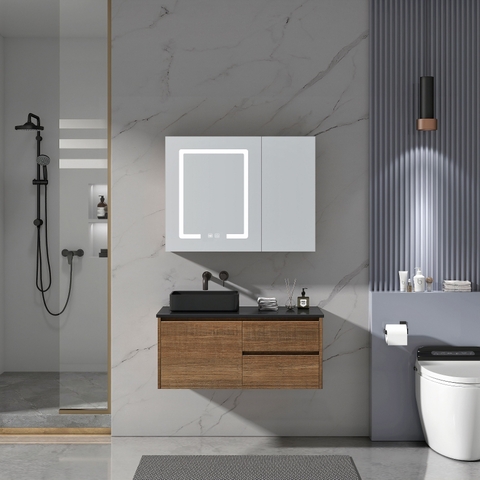 Tủ Lavabo PlyWood Laminate Cao Cấp 800mm