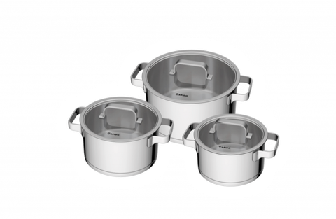 Bộ nồi 3 chiếc Rapido RK182024