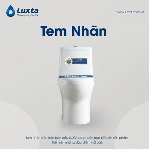 Bồn Cầu 1 Khối LUXTA LT101