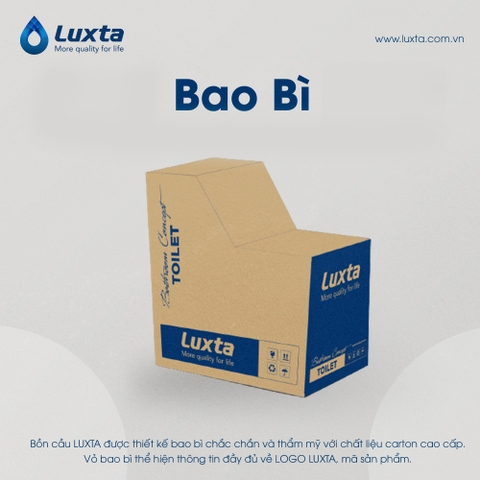 Bồn Cầu 1 Khối LUXTA LT102