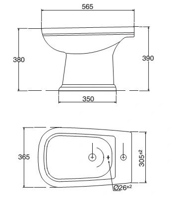 Bồn Tiểu Nữ VIGLACERA VB3