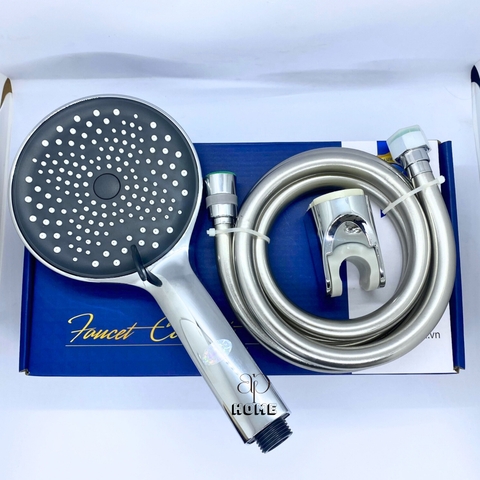 Tay sen tắm cao cấp nhựa ABS mạ chrome 3 chế độ LUXTA TN27