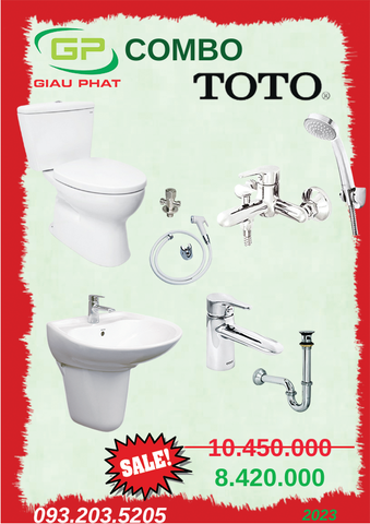 Combo thiết bị vệ sinh TOTO