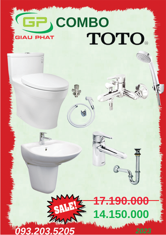 Combo thiết bị vệ sinh TOTO