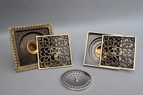 Phễu Thoát Sàn Cổ Điển