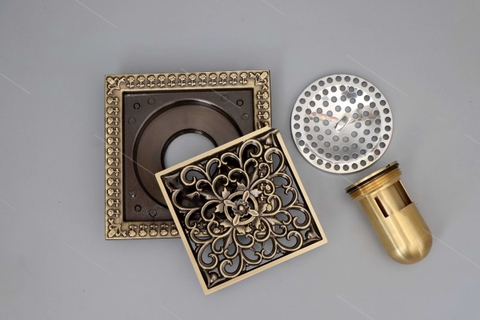 Phễu Thoát Sàn Cổ Điển 10x10
