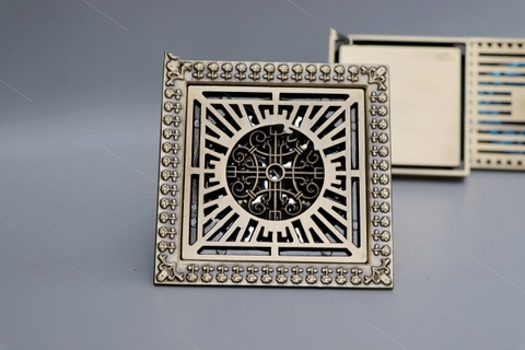Phễu Thoát Sàn Cổ Điển 10x10