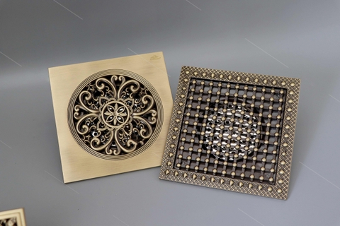 Phễu Thoát Sàn Cổ Điển 10x10