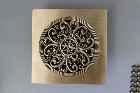 Phễu Thoát Sàn Cổ Điển 10x10