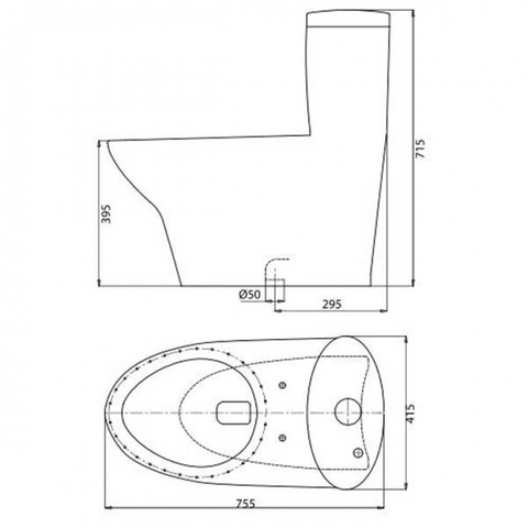 Bồn Cầu 1 Khối VIGLACERA V37S (Nano Titan, PK2N, nắp êm V37M, tráp nhựa) + Xịt VG826