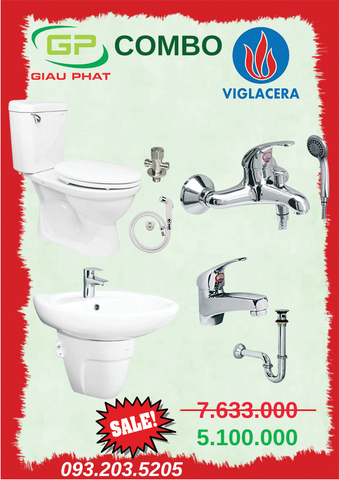 Combo thiết bị vệ sinh VIGLACERA