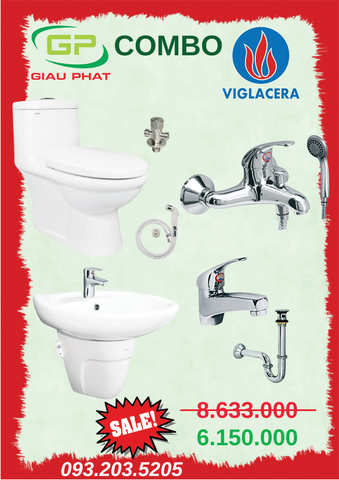 Combo thiết bị vệ sinh VIGLACERA