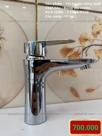 Vòi Lavabo Nóng Lạnh Gật gù NL02