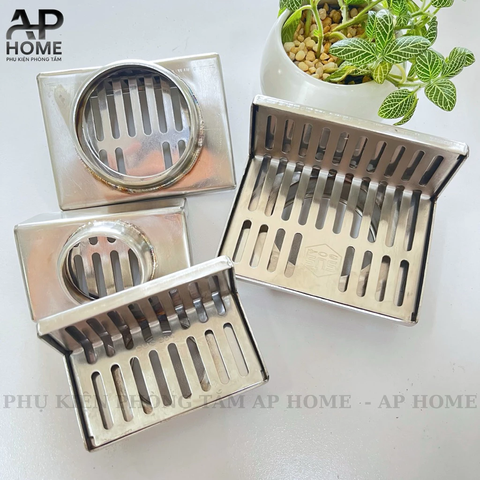 Phễu thoát nước vách tường inox 304 – chống gỉ, thoát nước nhanh, lắp gọn gàng - Ống phi 90