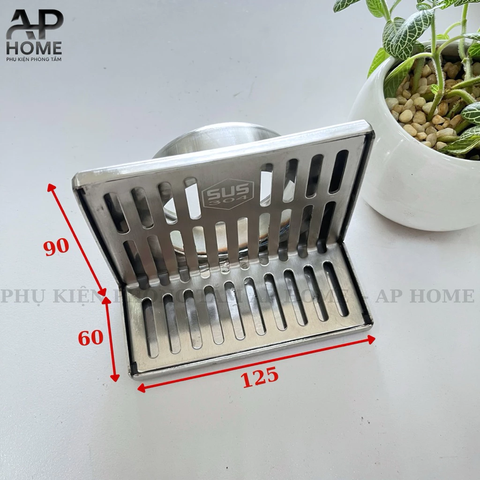 Phễu thoát nước vách tường inox 304 – chống gỉ, thoát nước nhanh, lắp gọn gàng - Ống phi 60