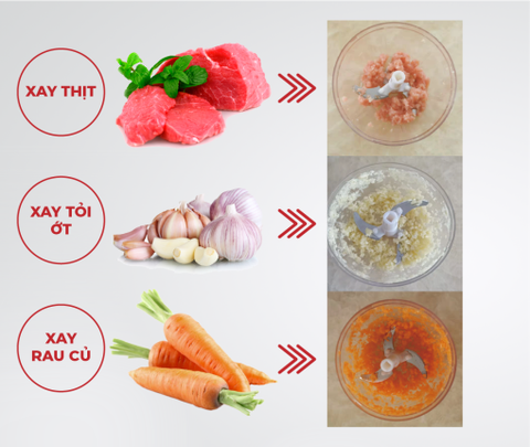 Máy xay tỏi ớt đa năng RC-2B