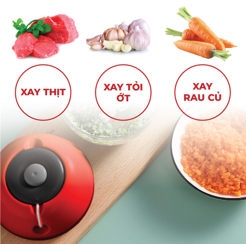 Máy xay tỏi ớt đa năng RC-3B