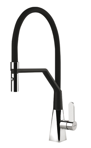 Vòi rửa chén nóng lanh HAFELE HYDROS mạ đen 570.82.230