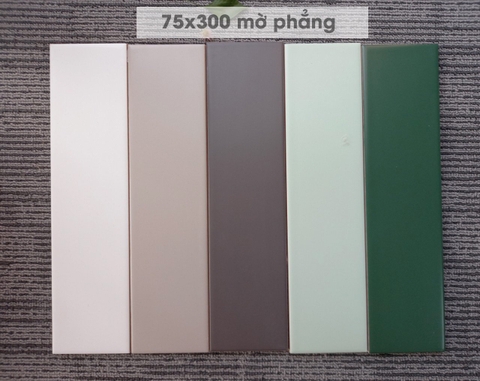 Men mờ phẳng 75x300