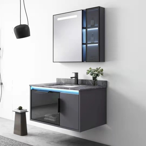 Tủ Lavabo PlyWood Laminate Cao Cấp 800mm