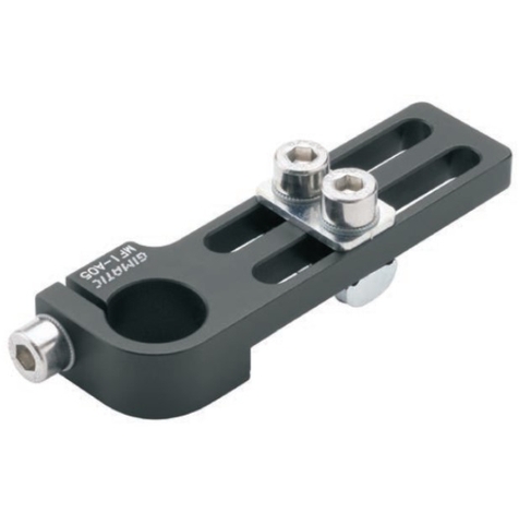 Mounting bracket (kit with screws) (material: aluminium) D 14 - MFI-A06
